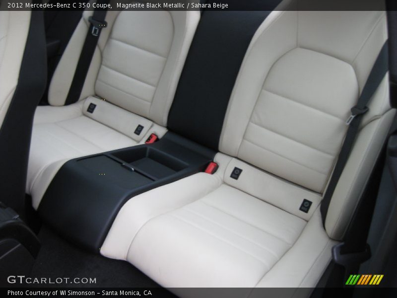 Magnetite Black Metallic / Sahara Beige 2012 Mercedes-Benz C 350 Coupe