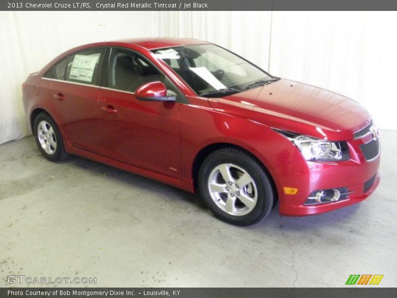 Crystal Red Metallic Tintcoat / Jet Black 2013 Chevrolet Cruze LT/RS