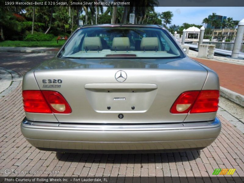 Smoke Silver Metallic / Parchment 1999 Mercedes-Benz E 320 Sedan