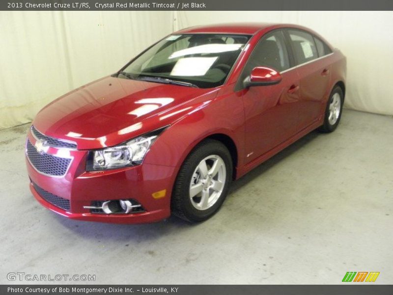 Crystal Red Metallic Tintcoat / Jet Black 2013 Chevrolet Cruze LT/RS