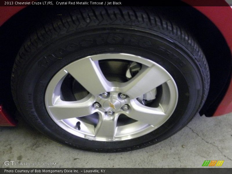 Crystal Red Metallic Tintcoat / Jet Black 2013 Chevrolet Cruze LT/RS