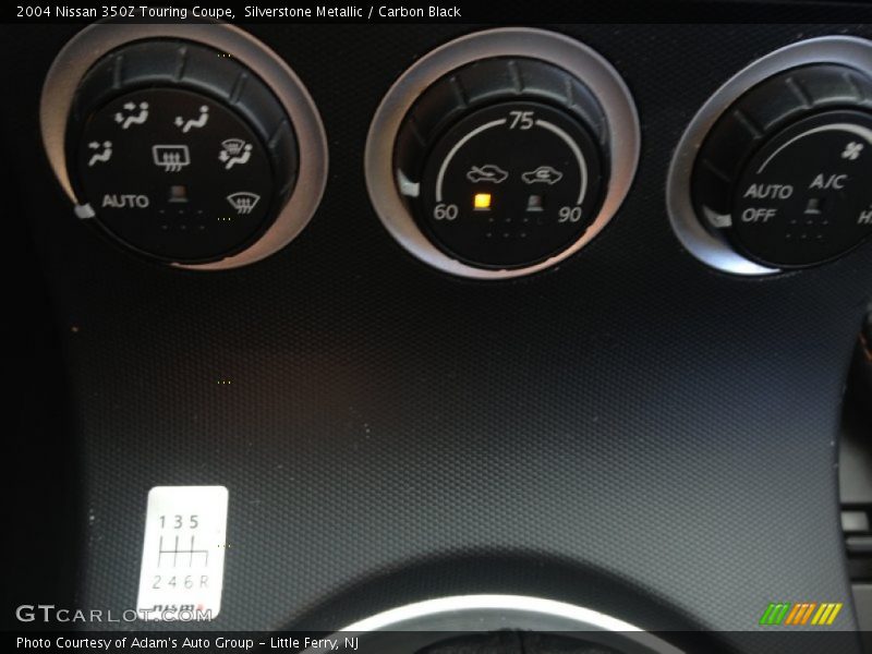 Silverstone Metallic / Carbon Black 2004 Nissan 350Z Touring Coupe