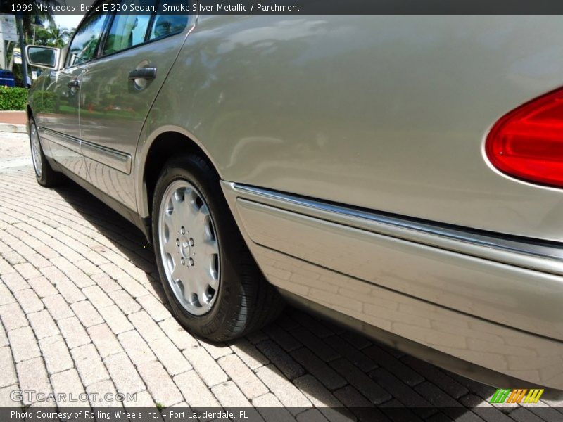 Smoke Silver Metallic / Parchment 1999 Mercedes-Benz E 320 Sedan