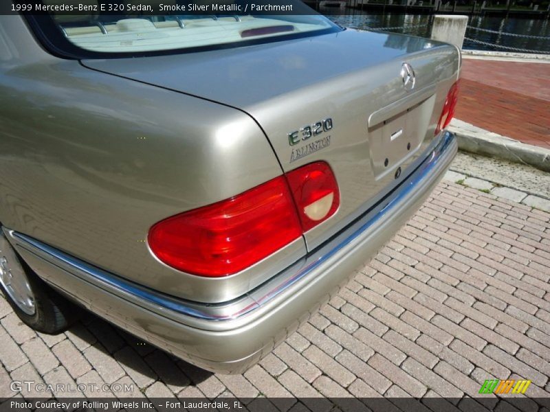 Smoke Silver Metallic / Parchment 1999 Mercedes-Benz E 320 Sedan