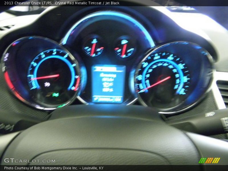 Crystal Red Metallic Tintcoat / Jet Black 2013 Chevrolet Cruze LT/RS