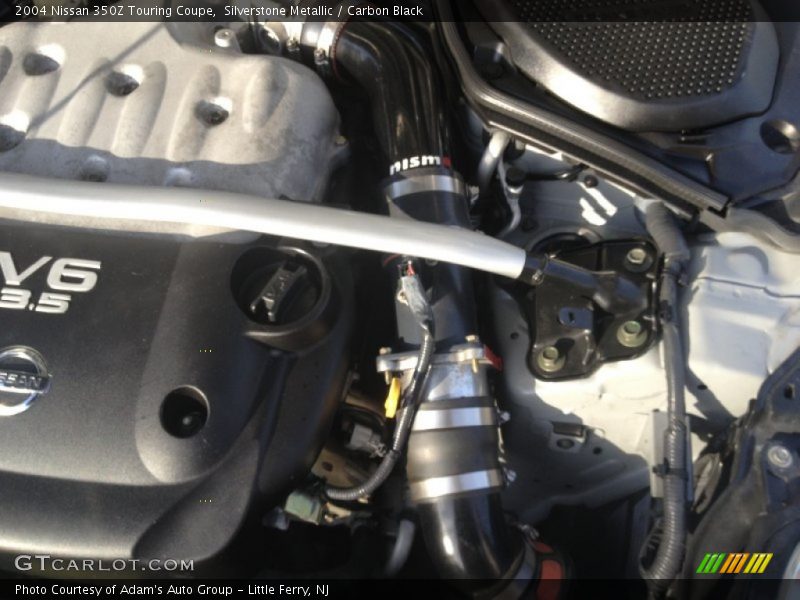Silverstone Metallic / Carbon Black 2004 Nissan 350Z Touring Coupe