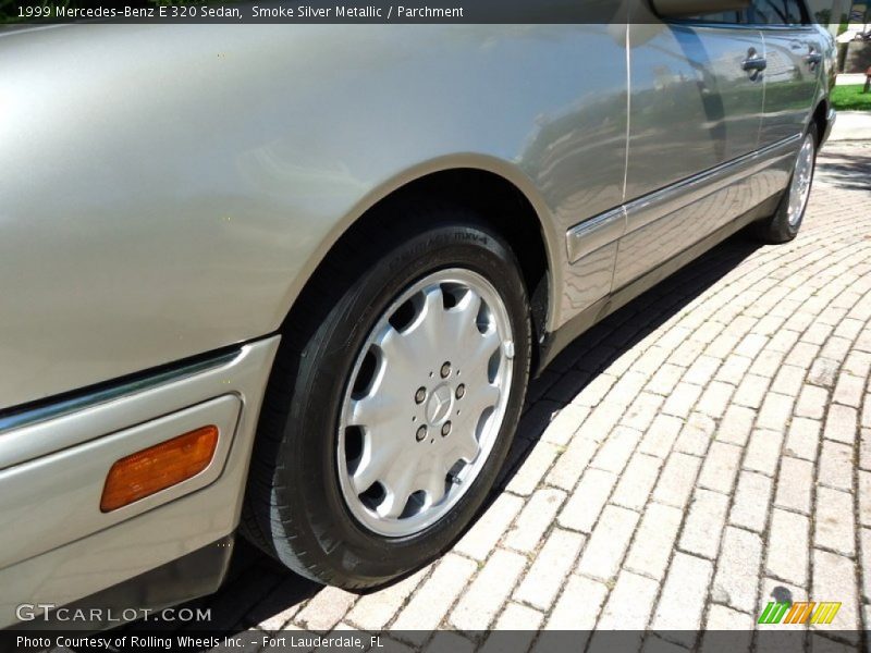 Smoke Silver Metallic / Parchment 1999 Mercedes-Benz E 320 Sedan