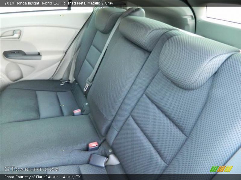Rear Seat of 2010 Insight Hybrid EX