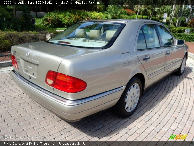 Smoke Silver Metallic / Parchment 1999 Mercedes-Benz E 320 Sedan