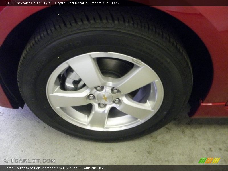 Crystal Red Metallic Tintcoat / Jet Black 2013 Chevrolet Cruze LT/RS