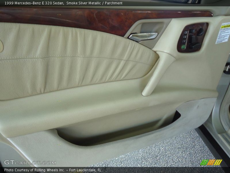 Smoke Silver Metallic / Parchment 1999 Mercedes-Benz E 320 Sedan