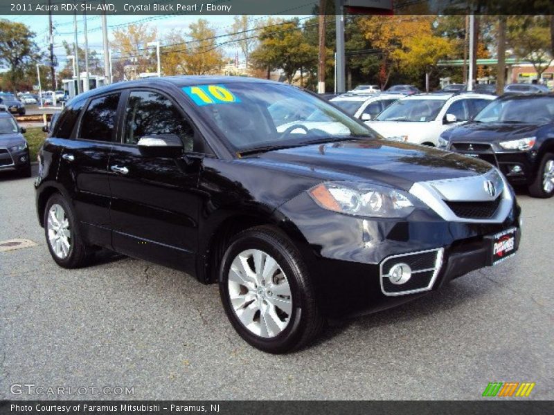 Crystal Black Pearl / Ebony 2011 Acura RDX SH-AWD