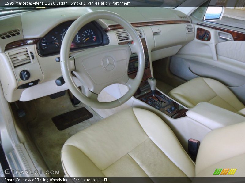 Parchment Interior - 1999 E 320 Sedan 