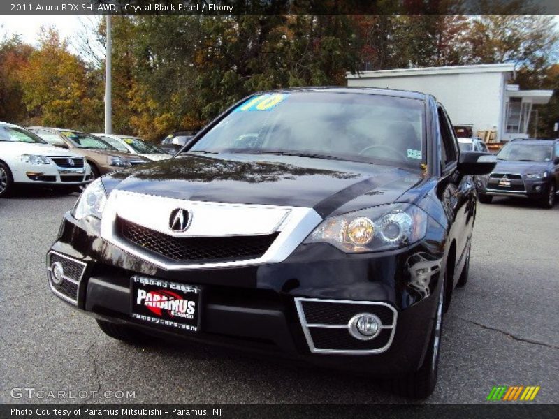 Crystal Black Pearl / Ebony 2011 Acura RDX SH-AWD