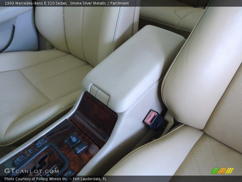 Smoke Silver Metallic / Parchment 1999 Mercedes-Benz E 320 Sedan