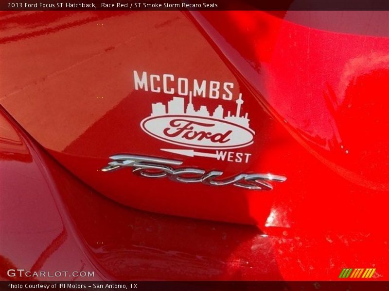 Race Red / ST Smoke Storm Recaro Seats 2013 Ford Focus ST Hatchback