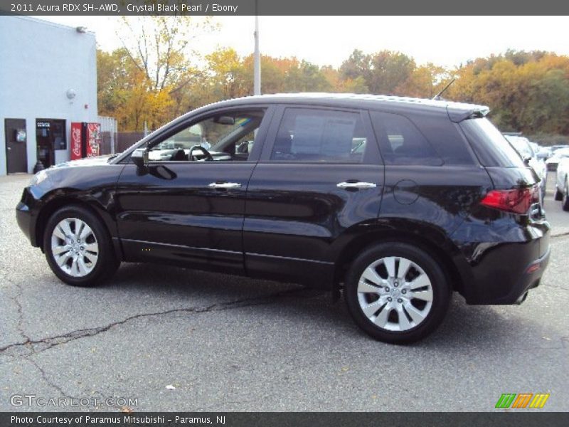 Crystal Black Pearl / Ebony 2011 Acura RDX SH-AWD
