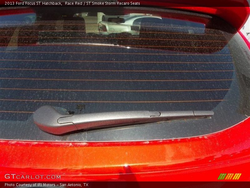 Race Red / ST Smoke Storm Recaro Seats 2013 Ford Focus ST Hatchback