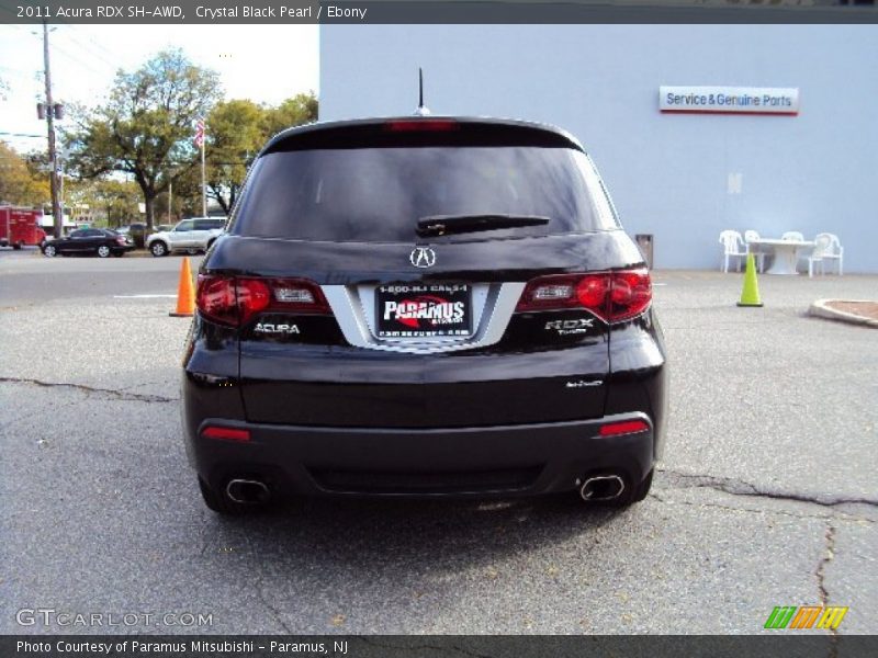 Crystal Black Pearl / Ebony 2011 Acura RDX SH-AWD