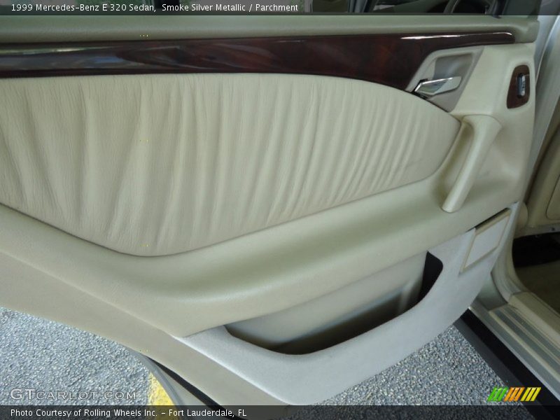 Smoke Silver Metallic / Parchment 1999 Mercedes-Benz E 320 Sedan
