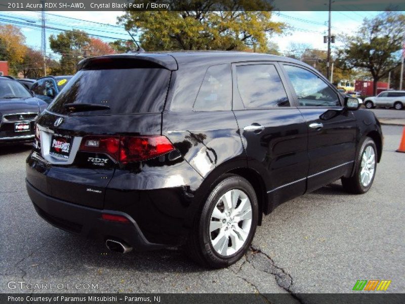 Crystal Black Pearl / Ebony 2011 Acura RDX SH-AWD