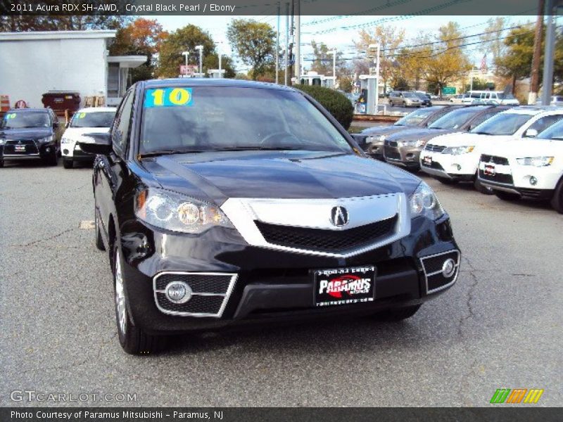 Crystal Black Pearl / Ebony 2011 Acura RDX SH-AWD