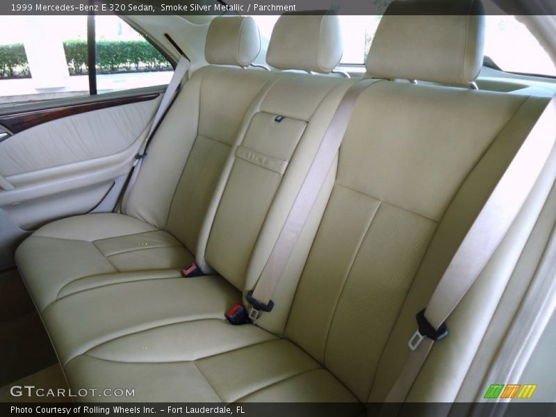 Smoke Silver Metallic / Parchment 1999 Mercedes-Benz E 320 Sedan