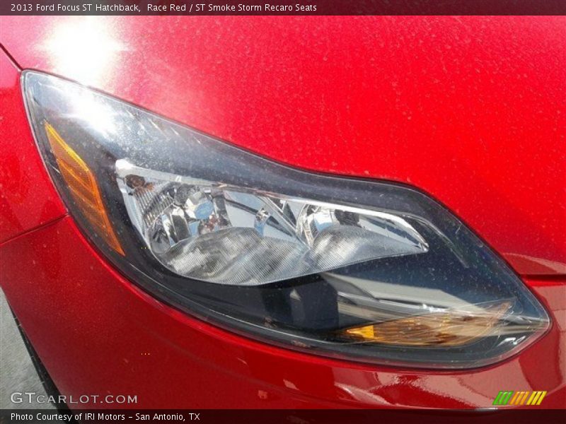Race Red / ST Smoke Storm Recaro Seats 2013 Ford Focus ST Hatchback