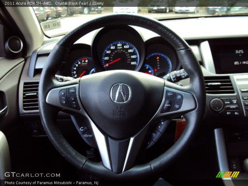 Crystal Black Pearl / Ebony 2011 Acura RDX SH-AWD