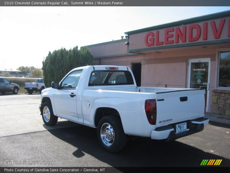 Summit White / Medium Pewter 2010 Chevrolet Colorado Regular Cab