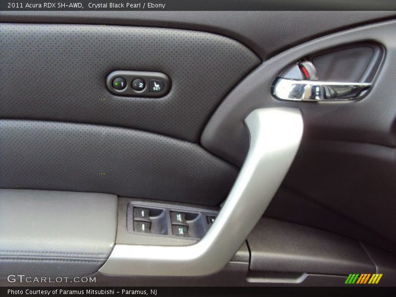 Crystal Black Pearl / Ebony 2011 Acura RDX SH-AWD