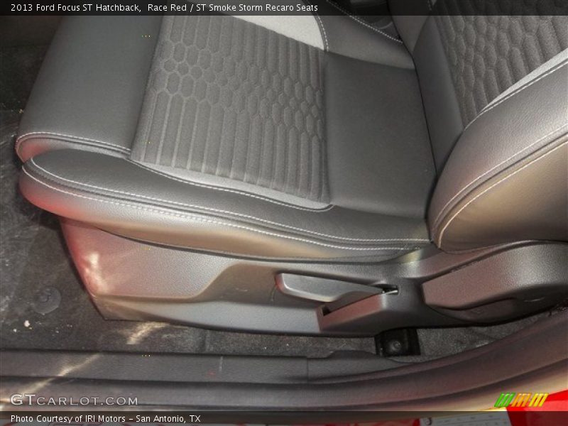 Race Red / ST Smoke Storm Recaro Seats 2013 Ford Focus ST Hatchback