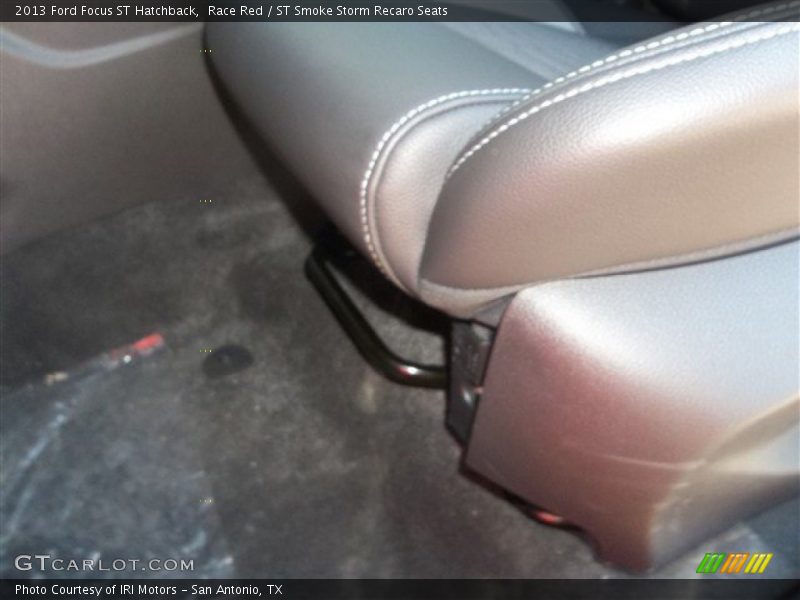 Race Red / ST Smoke Storm Recaro Seats 2013 Ford Focus ST Hatchback