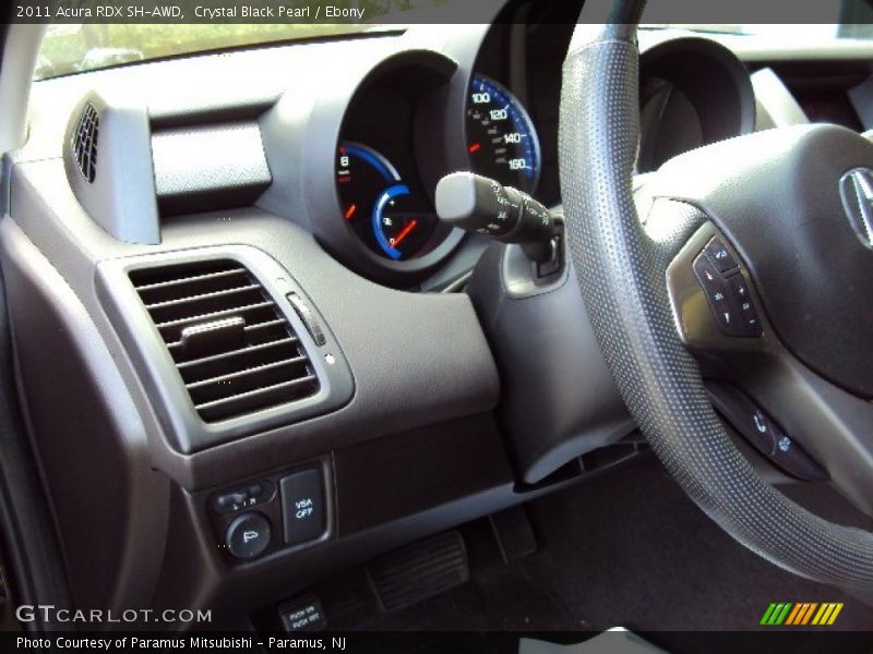 Crystal Black Pearl / Ebony 2011 Acura RDX SH-AWD