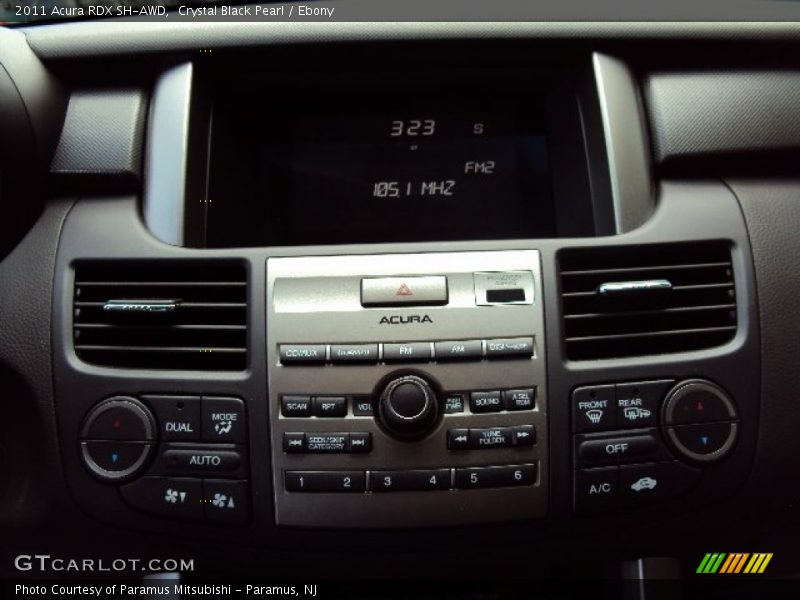 Crystal Black Pearl / Ebony 2011 Acura RDX SH-AWD