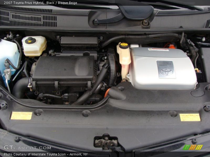 Black / Bisque Beige 2007 Toyota Prius Hybrid