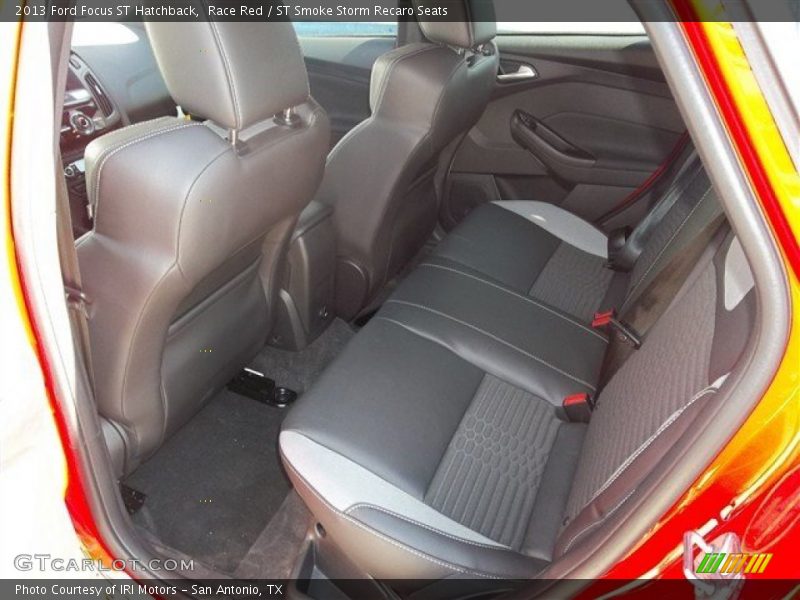 Rear Seat of 2013 Focus ST Hatchback