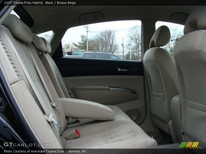 Black / Bisque Beige 2007 Toyota Prius Hybrid