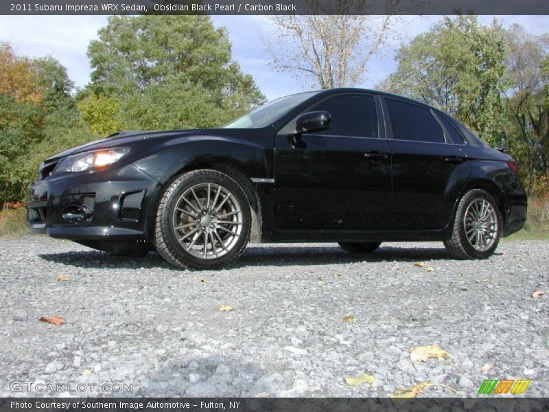 Obsidian Black Pearl / Carbon Black 2011 Subaru Impreza WRX Sedan