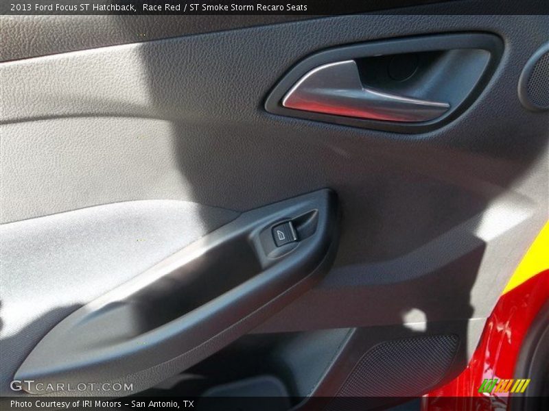 Race Red / ST Smoke Storm Recaro Seats 2013 Ford Focus ST Hatchback
