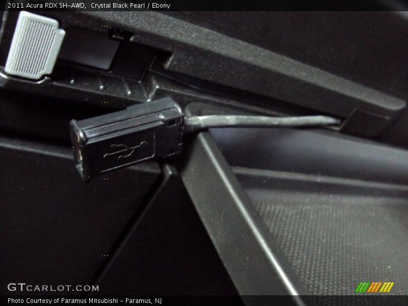 Crystal Black Pearl / Ebony 2011 Acura RDX SH-AWD