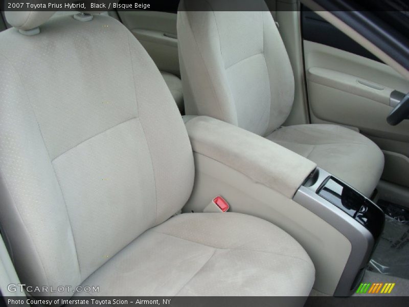 Black / Bisque Beige 2007 Toyota Prius Hybrid