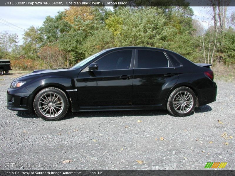 Obsidian Black Pearl / Carbon Black 2011 Subaru Impreza WRX Sedan
