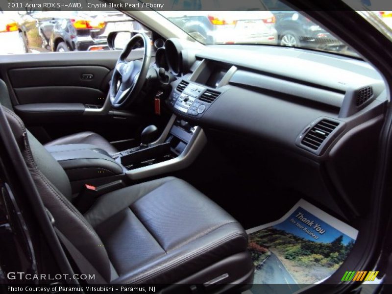 Crystal Black Pearl / Ebony 2011 Acura RDX SH-AWD
