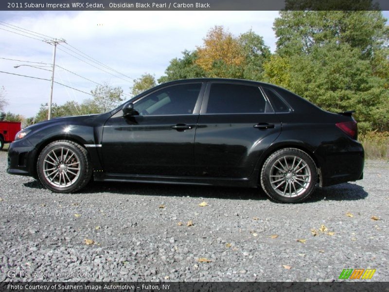 Obsidian Black Pearl / Carbon Black 2011 Subaru Impreza WRX Sedan
