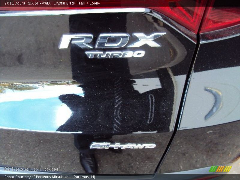 Crystal Black Pearl / Ebony 2011 Acura RDX SH-AWD