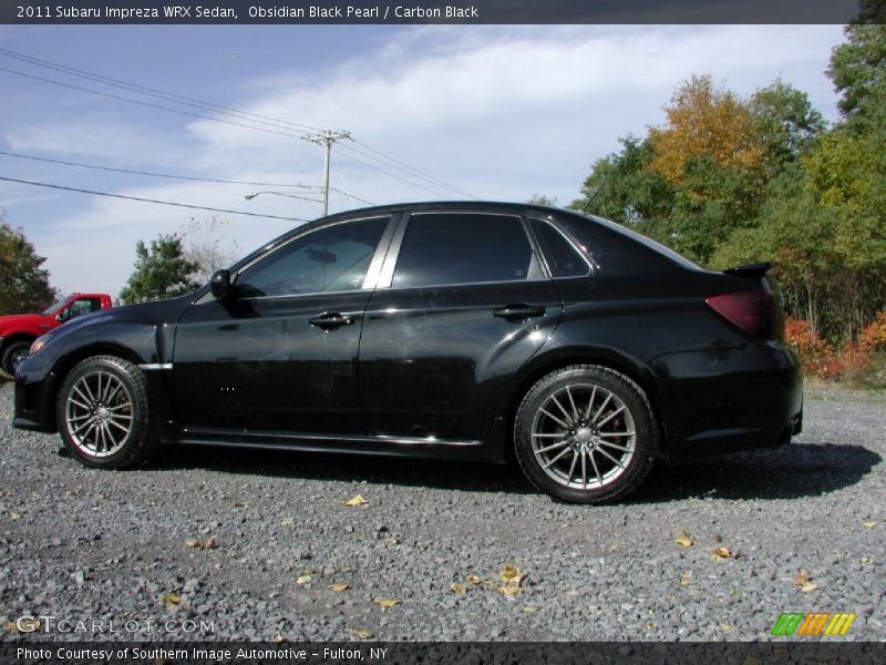 Obsidian Black Pearl / Carbon Black 2011 Subaru Impreza WRX Sedan
