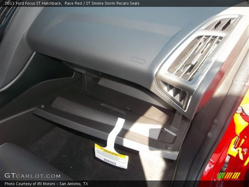 Race Red / ST Smoke Storm Recaro Seats 2013 Ford Focus ST Hatchback