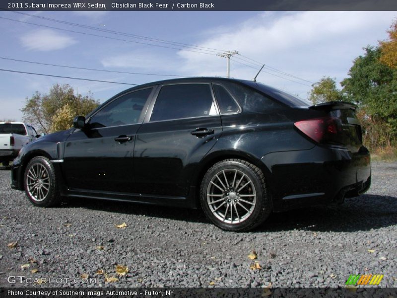 Obsidian Black Pearl / Carbon Black 2011 Subaru Impreza WRX Sedan