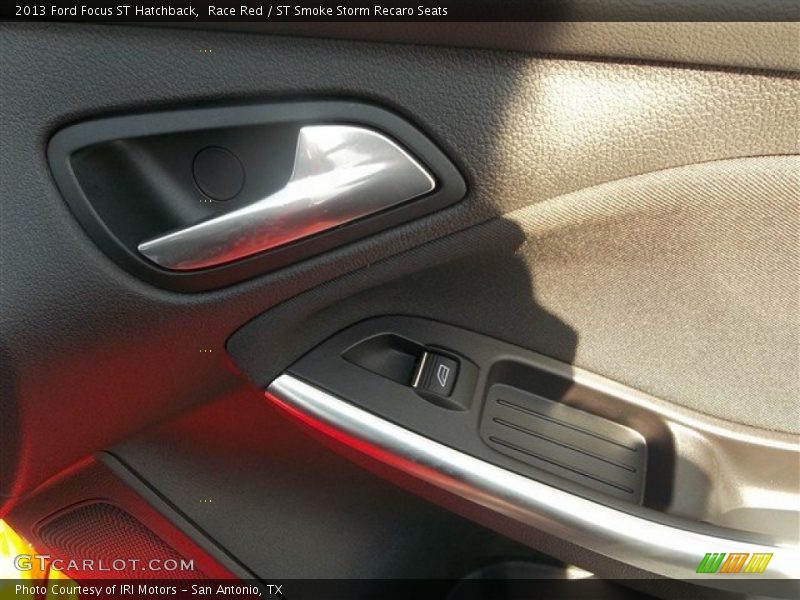 Race Red / ST Smoke Storm Recaro Seats 2013 Ford Focus ST Hatchback